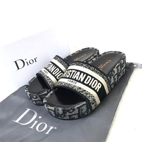 slippers dior|christian dior sliders women.